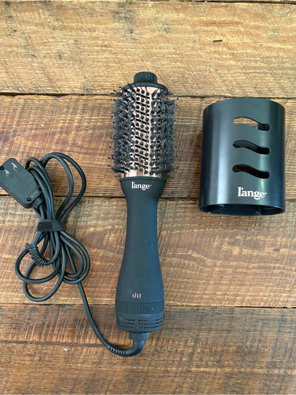 L'ange Le Volume Black Hot Air Round Brush